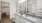 a bathroom with a large mirror